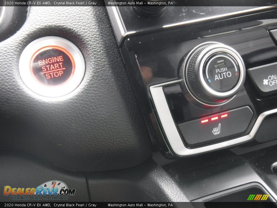 2020 Honda CR-V EX AWD Crystal Black Pearl / Gray Photo #19