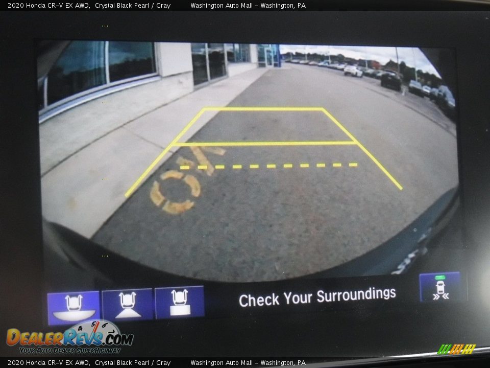 2020 Honda CR-V EX AWD Crystal Black Pearl / Gray Photo #21
