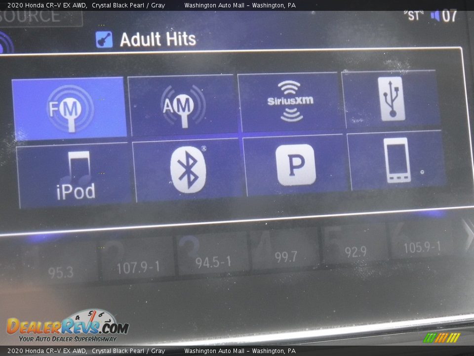 2020 Honda CR-V EX AWD Crystal Black Pearl / Gray Photo #22