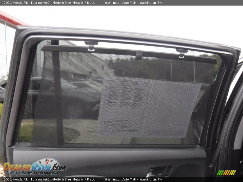 2021 Honda Pilot Touring AWD Modern Steel Metallic / Black Photo #35