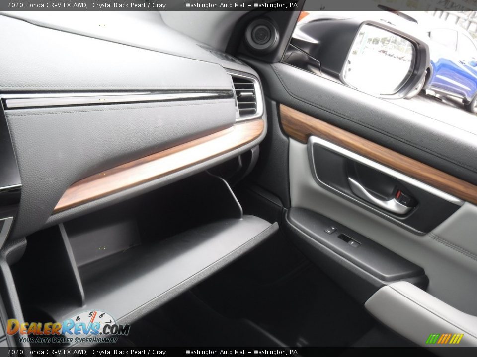 2020 Honda CR-V EX AWD Crystal Black Pearl / Gray Photo #26