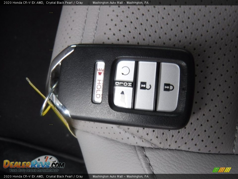 2020 Honda CR-V EX AWD Crystal Black Pearl / Gray Photo #30