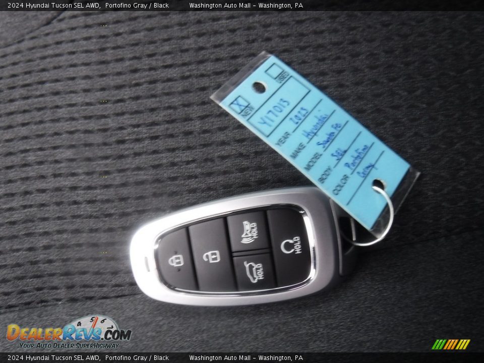 2024 Hyundai Tucson SEL AWD Portofino Gray / Black Photo #29