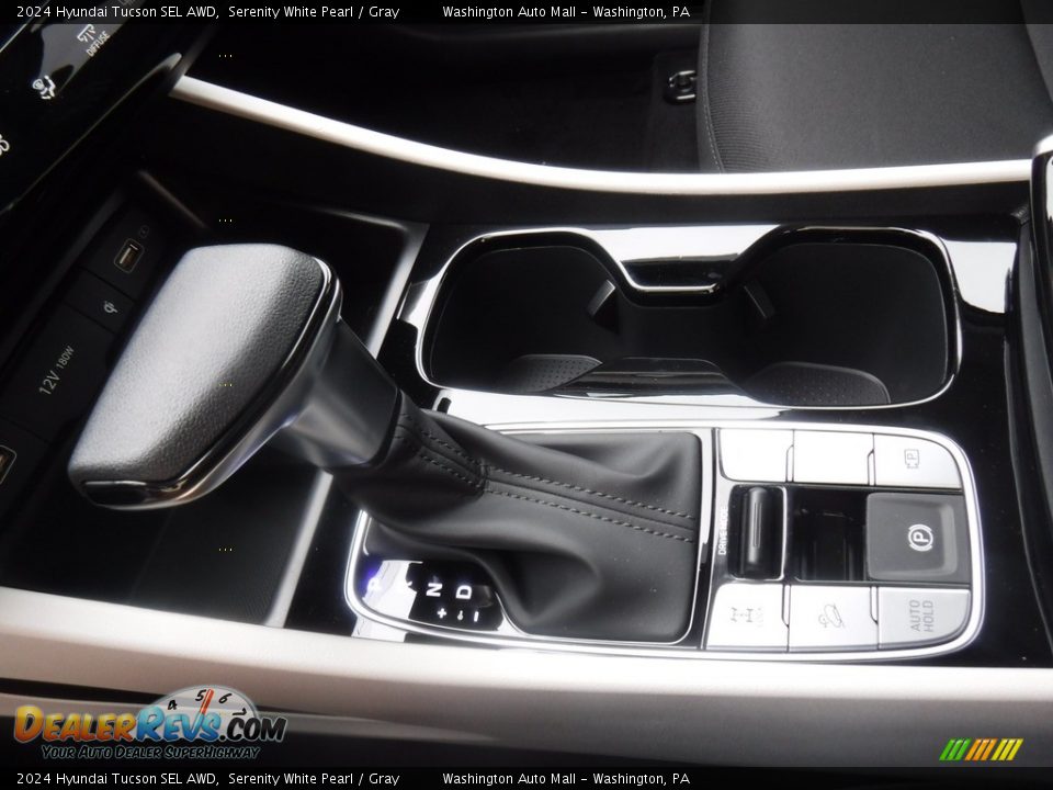 2024 Hyundai Tucson SEL AWD Serenity White Pearl / Gray Photo #13