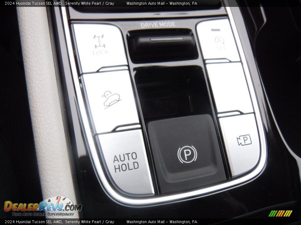 2024 Hyundai Tucson SEL AWD Serenity White Pearl / Gray Photo #15