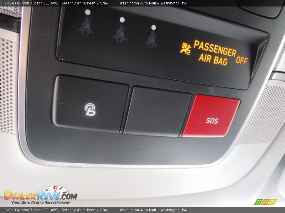2024 Hyundai Tucson SEL AWD Serenity White Pearl / Gray Photo #20