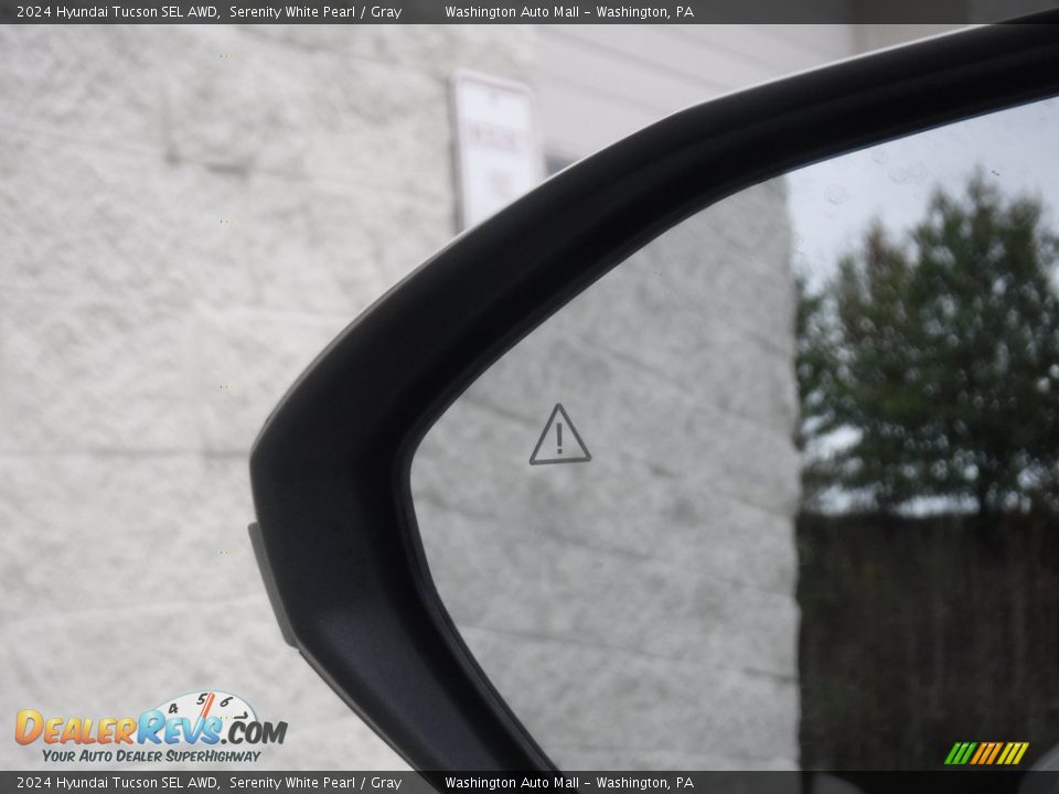 2024 Hyundai Tucson SEL AWD Serenity White Pearl / Gray Photo #21