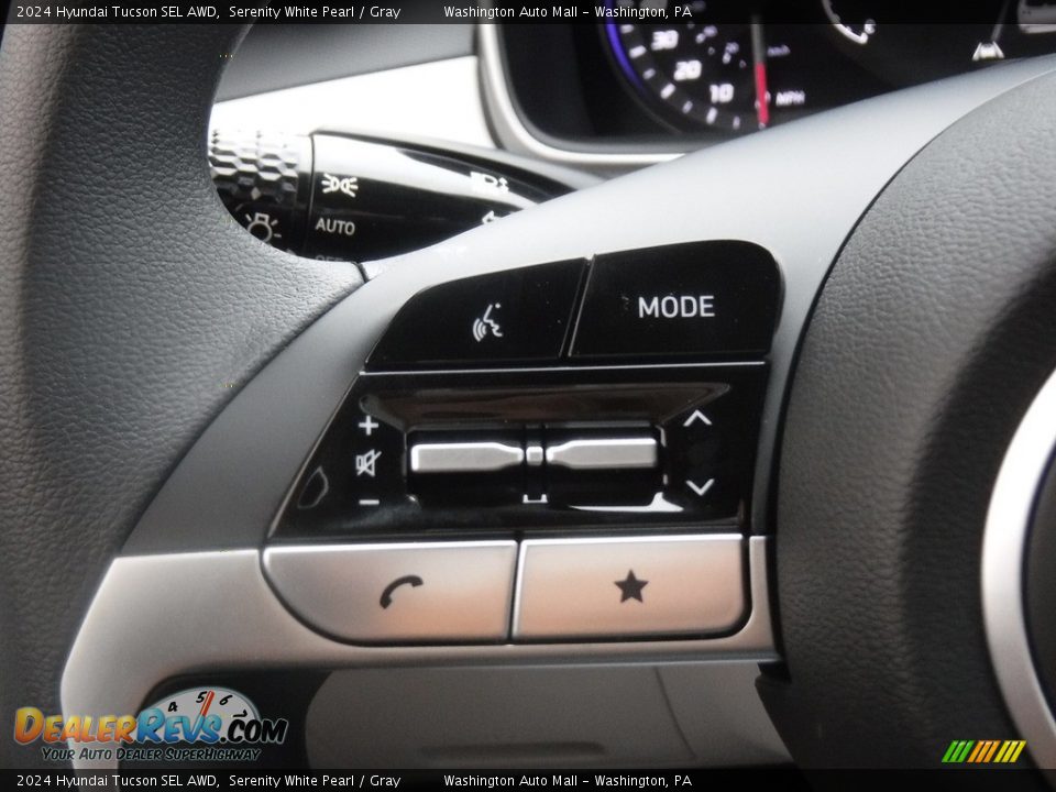 2024 Hyundai Tucson SEL AWD Serenity White Pearl / Gray Photo #22