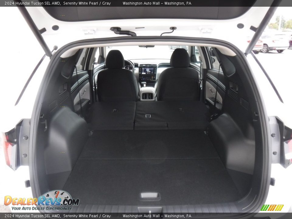 2024 Hyundai Tucson SEL AWD Serenity White Pearl / Gray Photo #27