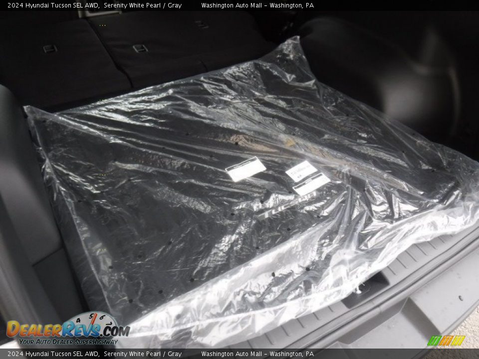 2024 Hyundai Tucson SEL AWD Serenity White Pearl / Gray Photo #30
