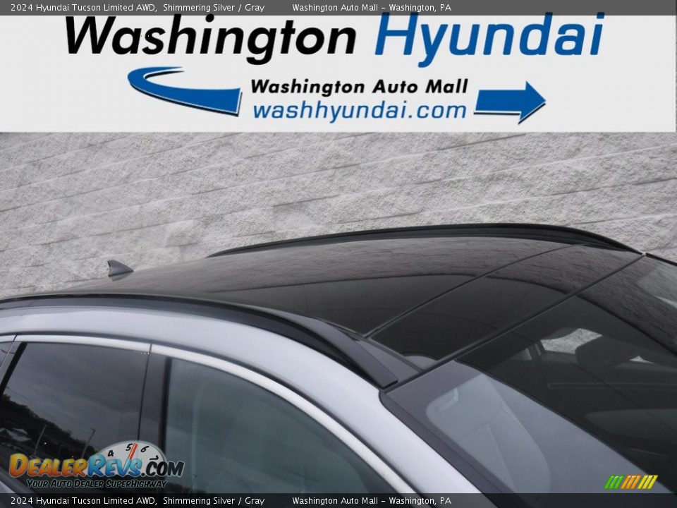2024 Hyundai Tucson Limited AWD Shimmering Silver / Gray Photo #3