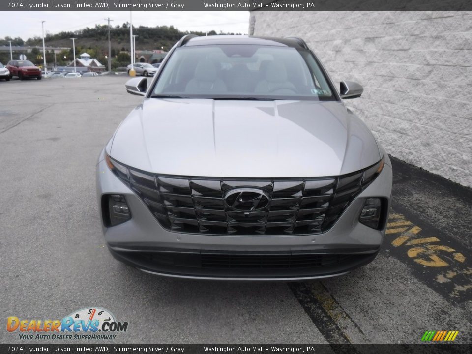 2024 Hyundai Tucson Limited AWD Shimmering Silver / Gray Photo #5