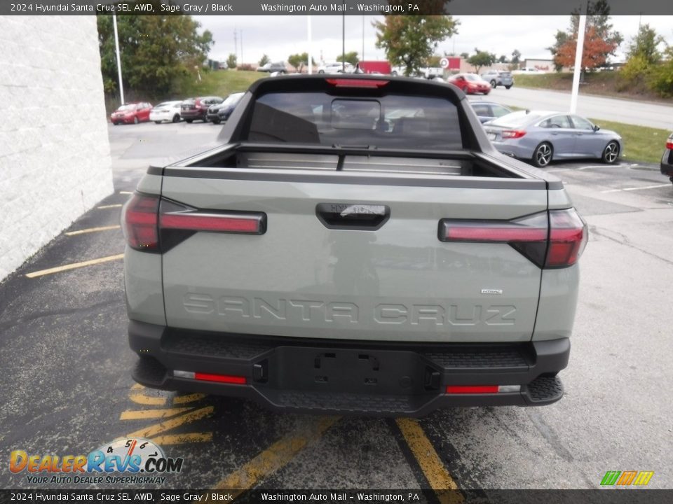 2024 Hyundai Santa Cruz SEL AWD Sage Gray / Black Photo #7