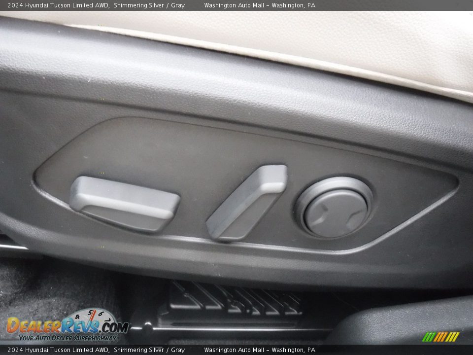 2024 Hyundai Tucson Limited AWD Shimmering Silver / Gray Photo #13