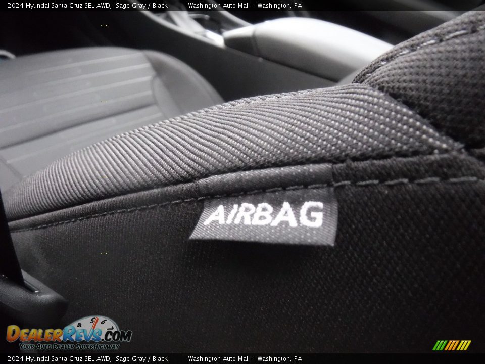 2024 Hyundai Santa Cruz SEL AWD Sage Gray / Black Photo #14