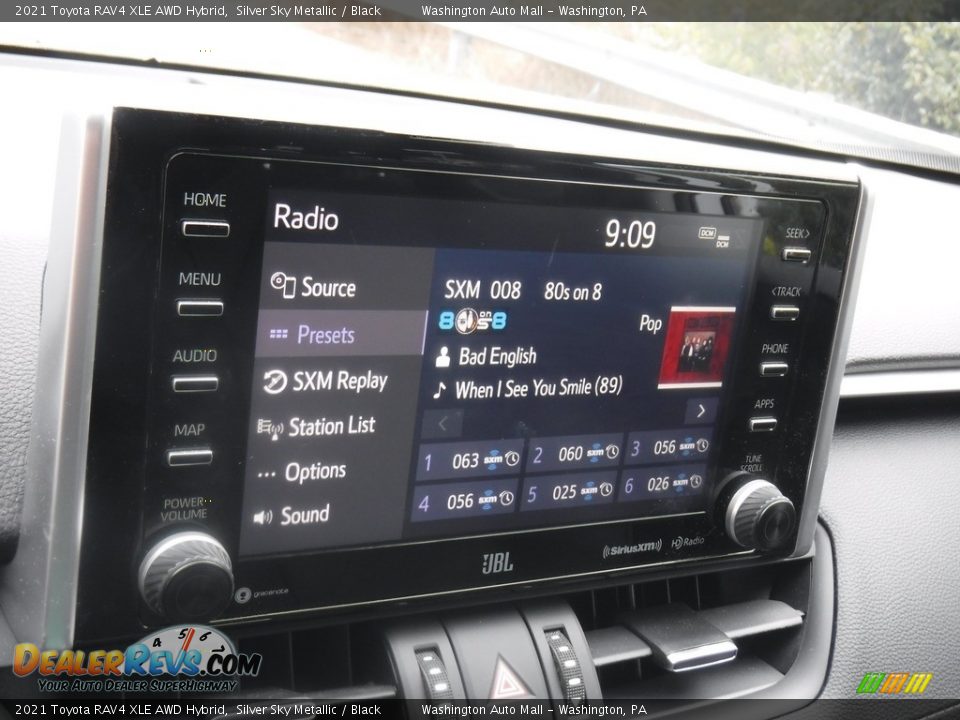 Controls of 2021 Toyota RAV4 XLE AWD Hybrid Photo #20