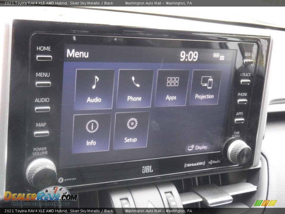 Controls of 2021 Toyota RAV4 XLE AWD Hybrid Photo #23