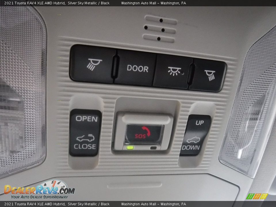 Controls of 2021 Toyota RAV4 XLE AWD Hybrid Photo #24