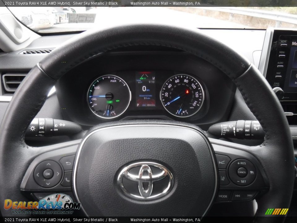 2021 Toyota RAV4 XLE AWD Hybrid Steering Wheel Photo #27