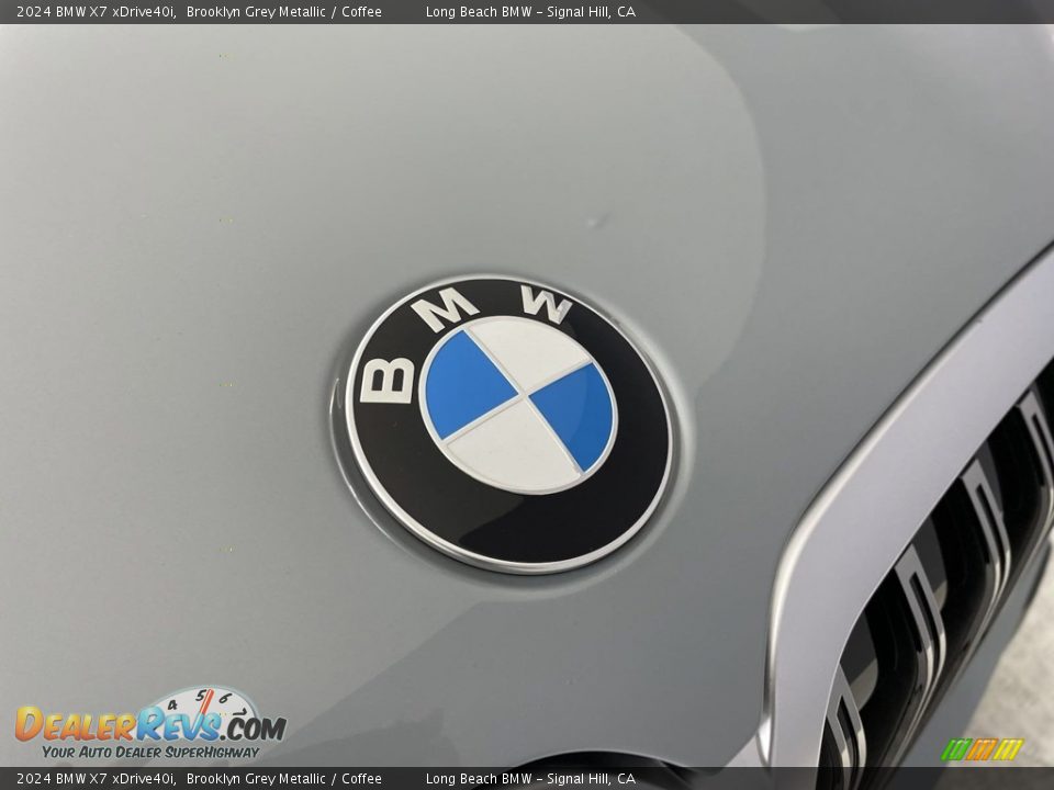 2024 BMW X7 xDrive40i Brooklyn Grey Metallic / Coffee Photo #5