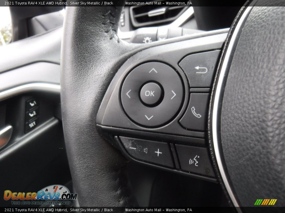 2021 Toyota RAV4 XLE AWD Hybrid Steering Wheel Photo #28