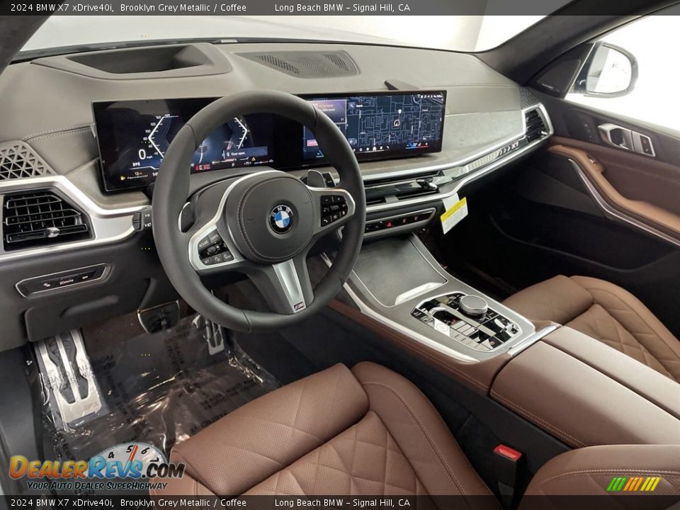 Coffee Interior - 2024 BMW X7 xDrive40i Photo #12
