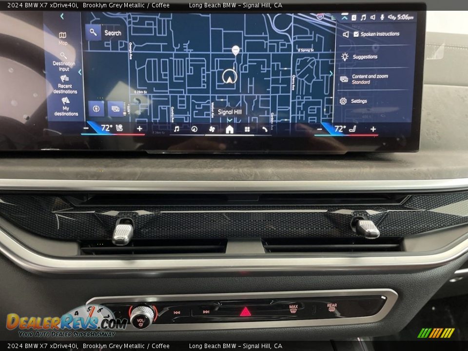 Navigation of 2024 BMW X7 xDrive40i Photo #19