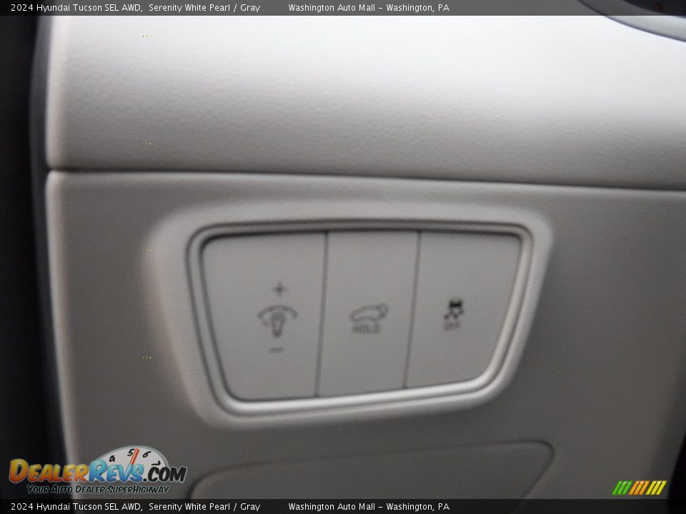 2024 Hyundai Tucson SEL AWD Serenity White Pearl / Gray Photo #11