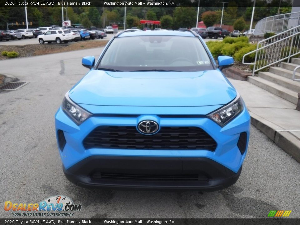 2020 Toyota RAV4 LE AWD Blue Flame / Black Photo #4