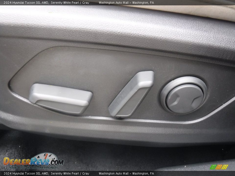 2024 Hyundai Tucson SEL AWD Serenity White Pearl / Gray Photo #13