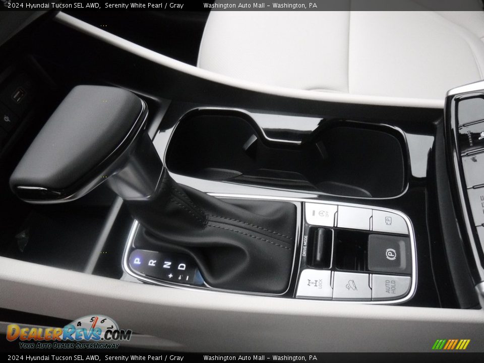 2024 Hyundai Tucson SEL AWD Serenity White Pearl / Gray Photo #14