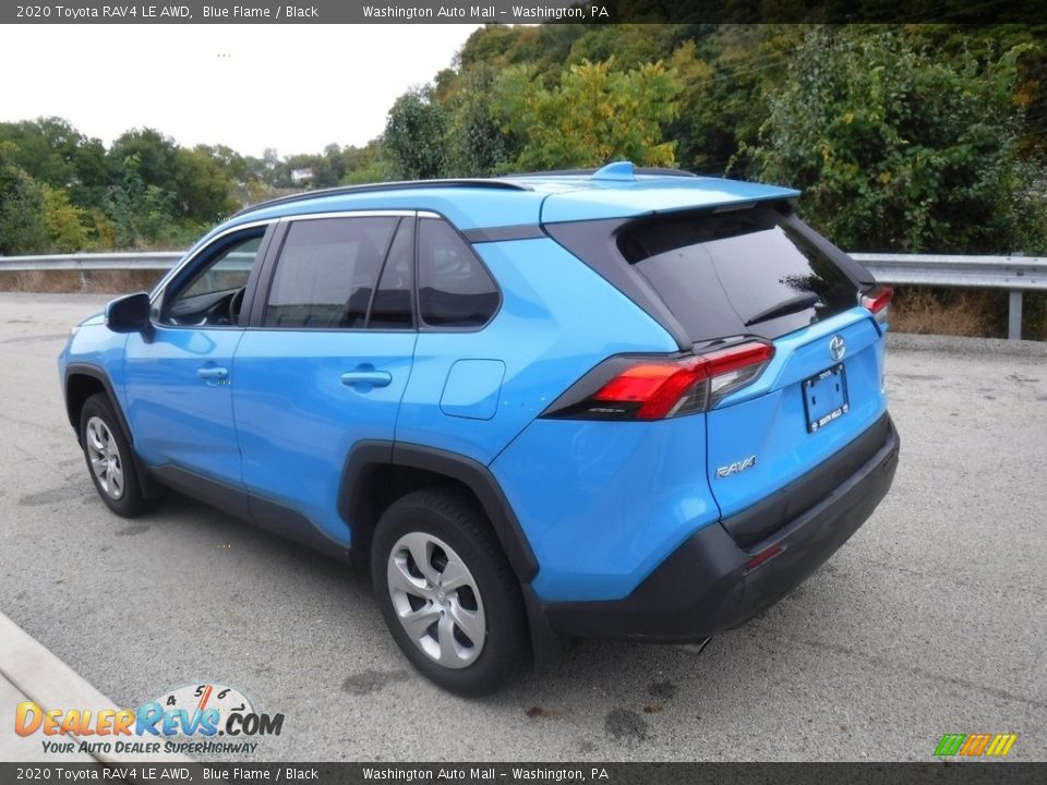 Blue Flame 2020 Toyota RAV4 LE AWD Photo #7