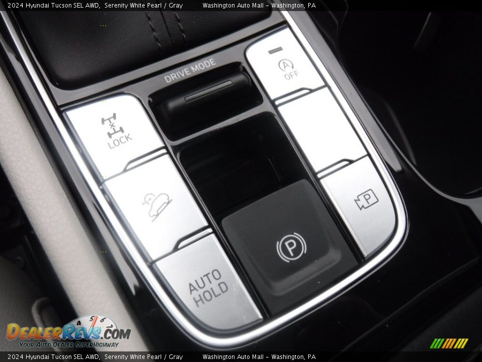 2024 Hyundai Tucson SEL AWD Serenity White Pearl / Gray Photo #15