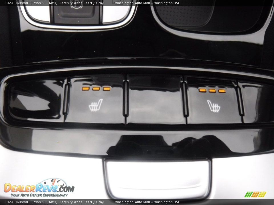 2024 Hyundai Tucson SEL AWD Serenity White Pearl / Gray Photo #16