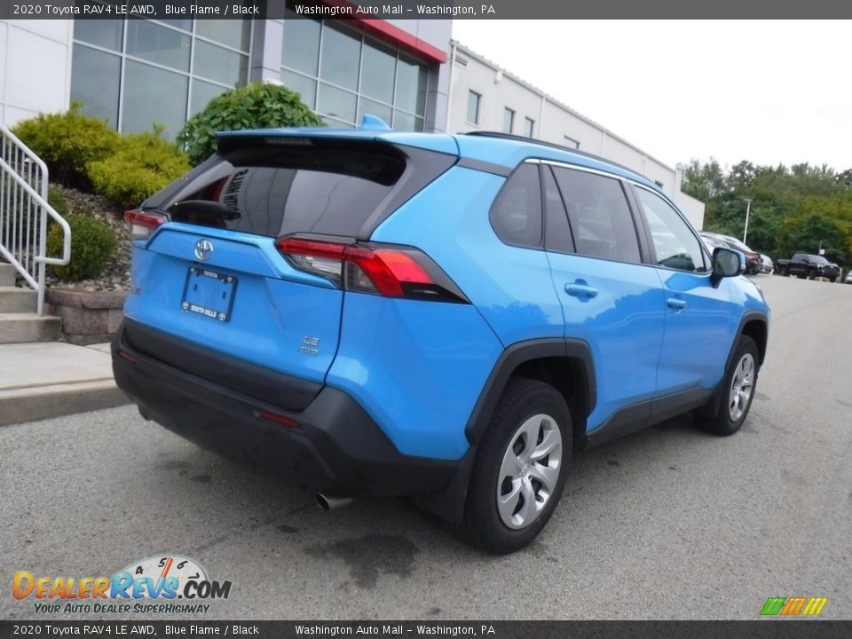 2020 Toyota RAV4 LE AWD Blue Flame / Black Photo #9