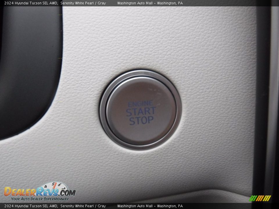 2024 Hyundai Tucson SEL AWD Serenity White Pearl / Gray Photo #18