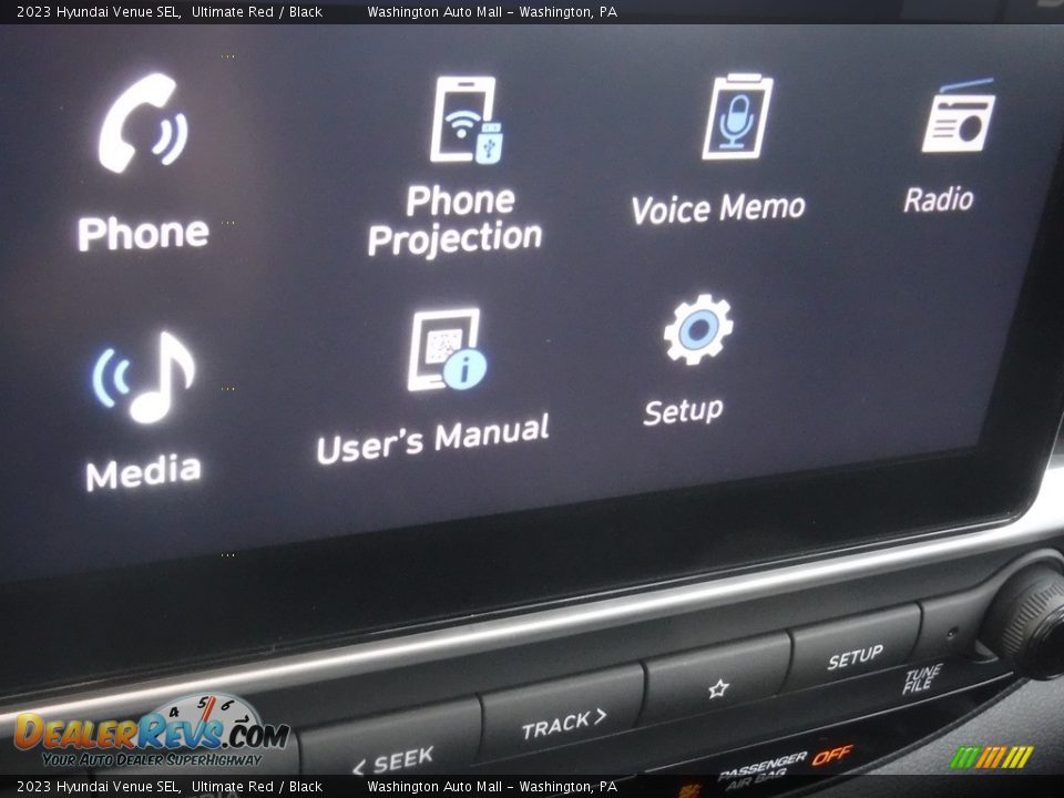 2023 Hyundai Venue SEL Ultimate Red / Black Photo #15