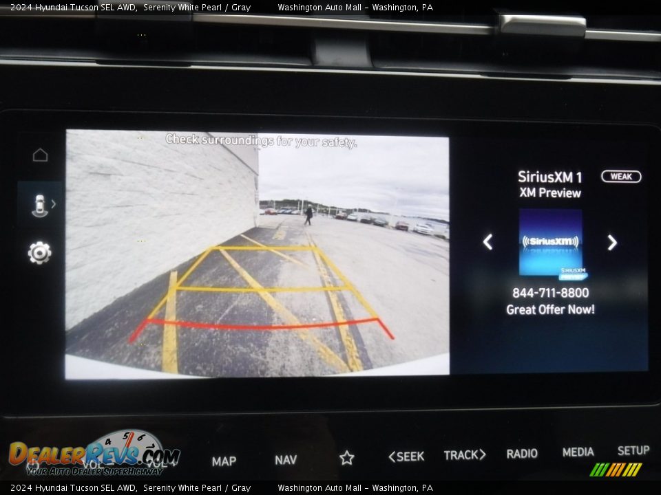 2024 Hyundai Tucson SEL AWD Serenity White Pearl / Gray Photo #20