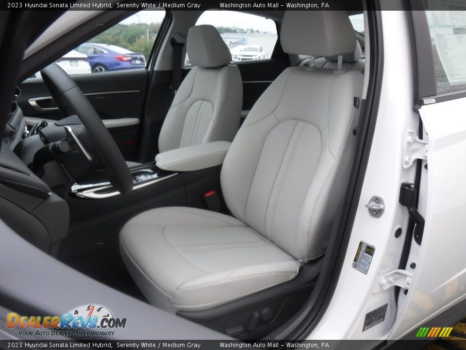 Front Seat of 2023 Hyundai Sonata Limited Hybrid Photo #11