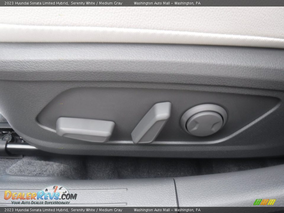 Front Seat of 2023 Hyundai Sonata Limited Hybrid Photo #12