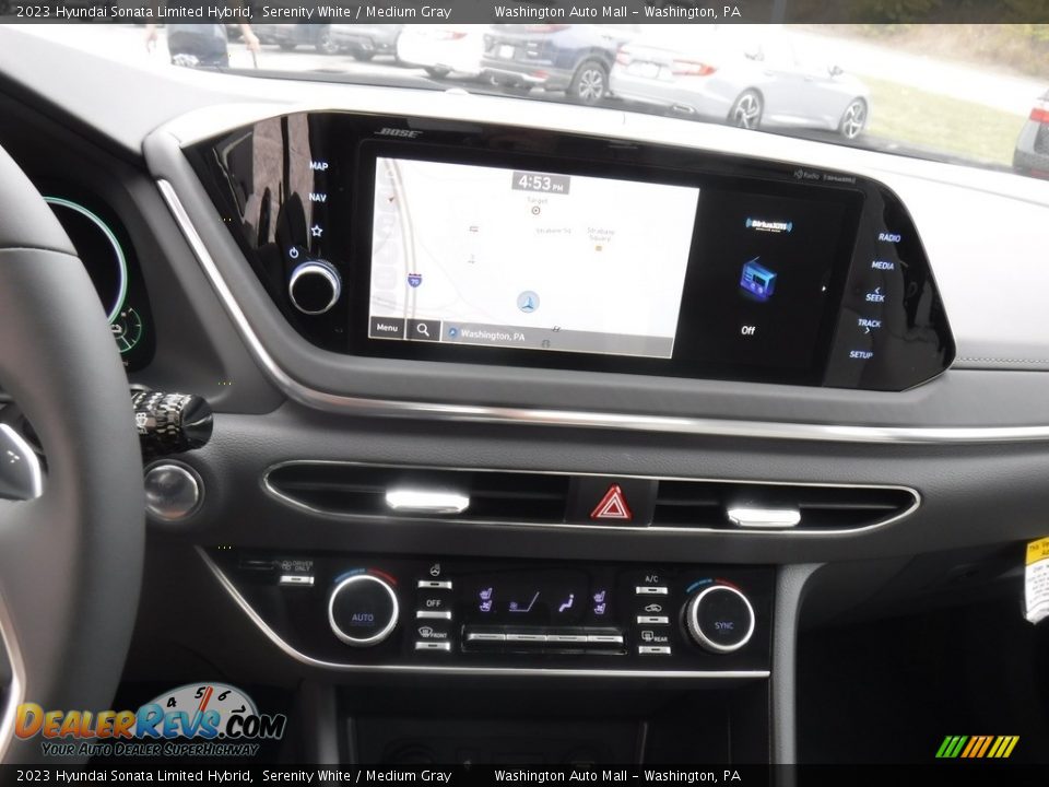 Controls of 2023 Hyundai Sonata Limited Hybrid Photo #16