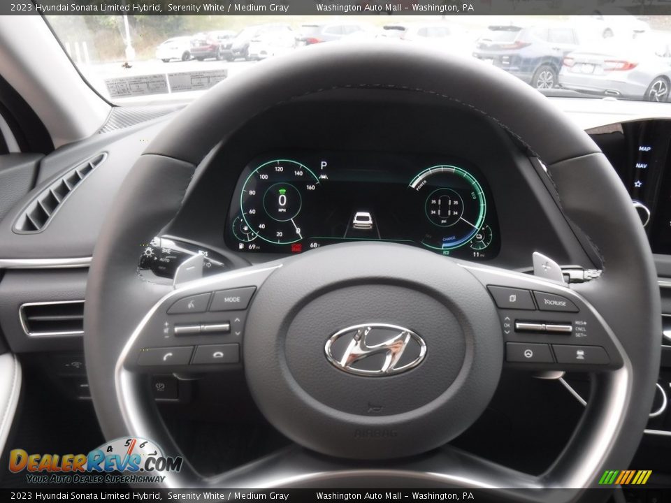 2023 Hyundai Sonata Limited Hybrid Steering Wheel Photo #23