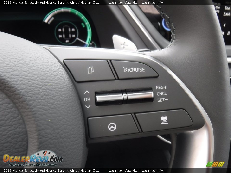 2023 Hyundai Sonata Limited Hybrid Steering Wheel Photo #25