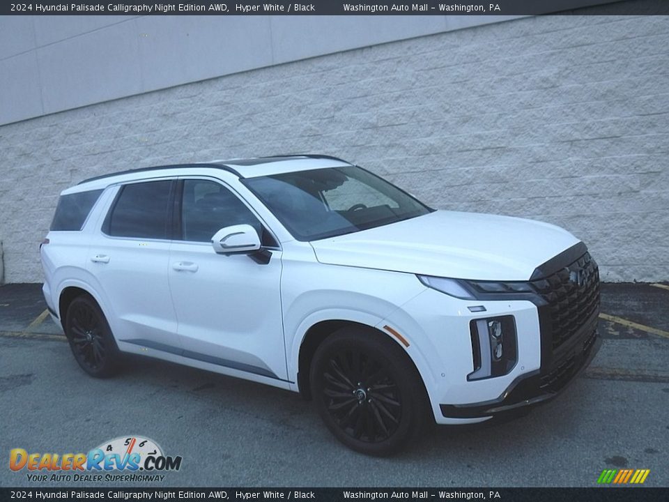 2024 Hyundai Palisade Calligraphy Night Edition AWD Hyper White / Black Photo #1