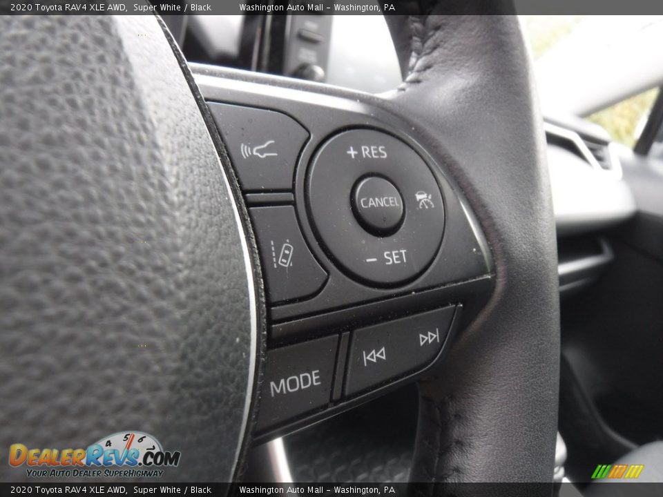 2020 Toyota RAV4 XLE AWD Steering Wheel Photo #30