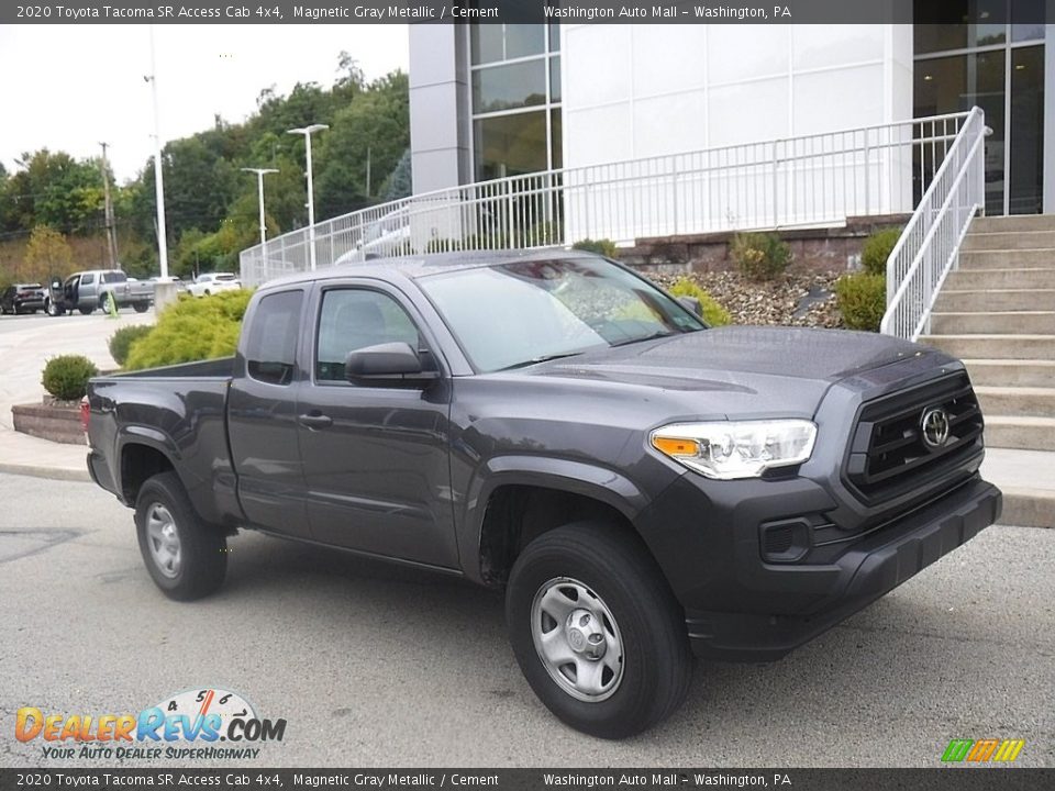 Magnetic Gray Metallic 2020 Toyota Tacoma SR Access Cab 4x4 Photo #1