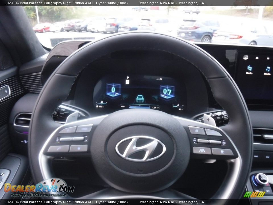 2024 Hyundai Palisade Calligraphy Night Edition AWD Steering Wheel Photo #23