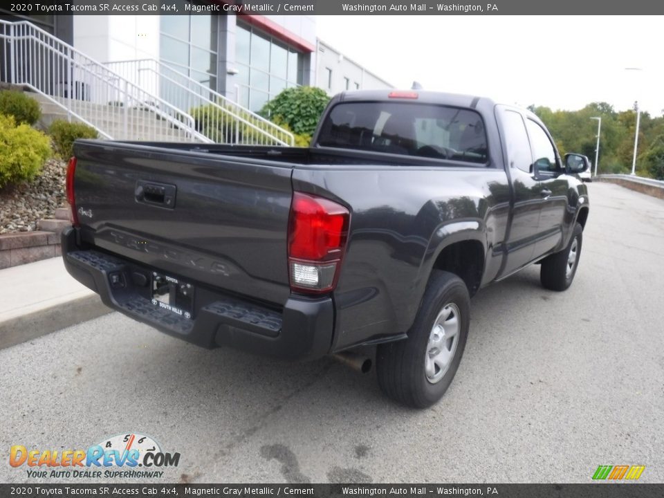 2020 Toyota Tacoma SR Access Cab 4x4 Magnetic Gray Metallic / Cement Photo #9