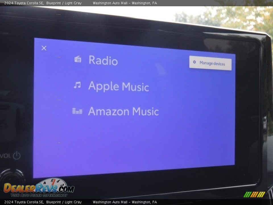 2024 Toyota Corolla SE Blueprint / Light Gray Photo #18