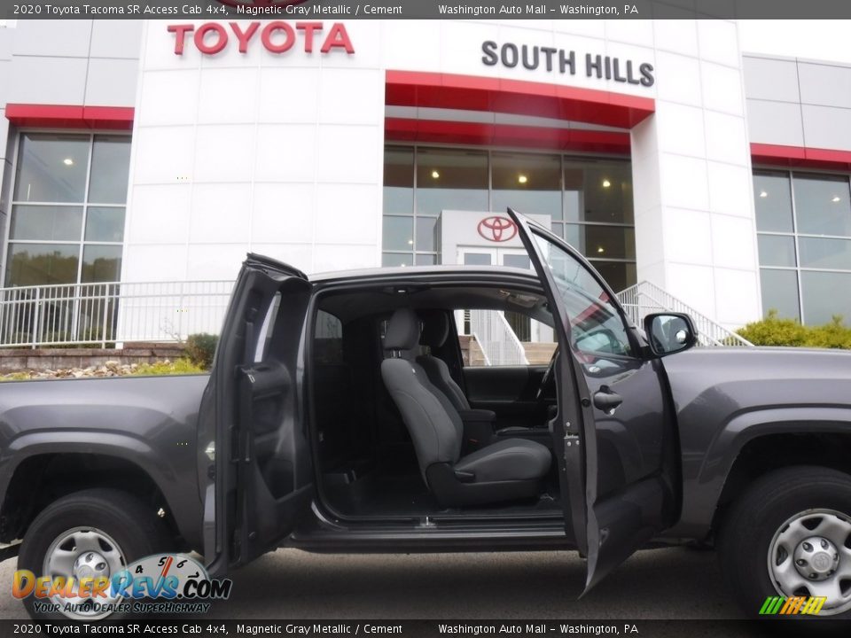 2020 Toyota Tacoma SR Access Cab 4x4 Magnetic Gray Metallic / Cement Photo #12